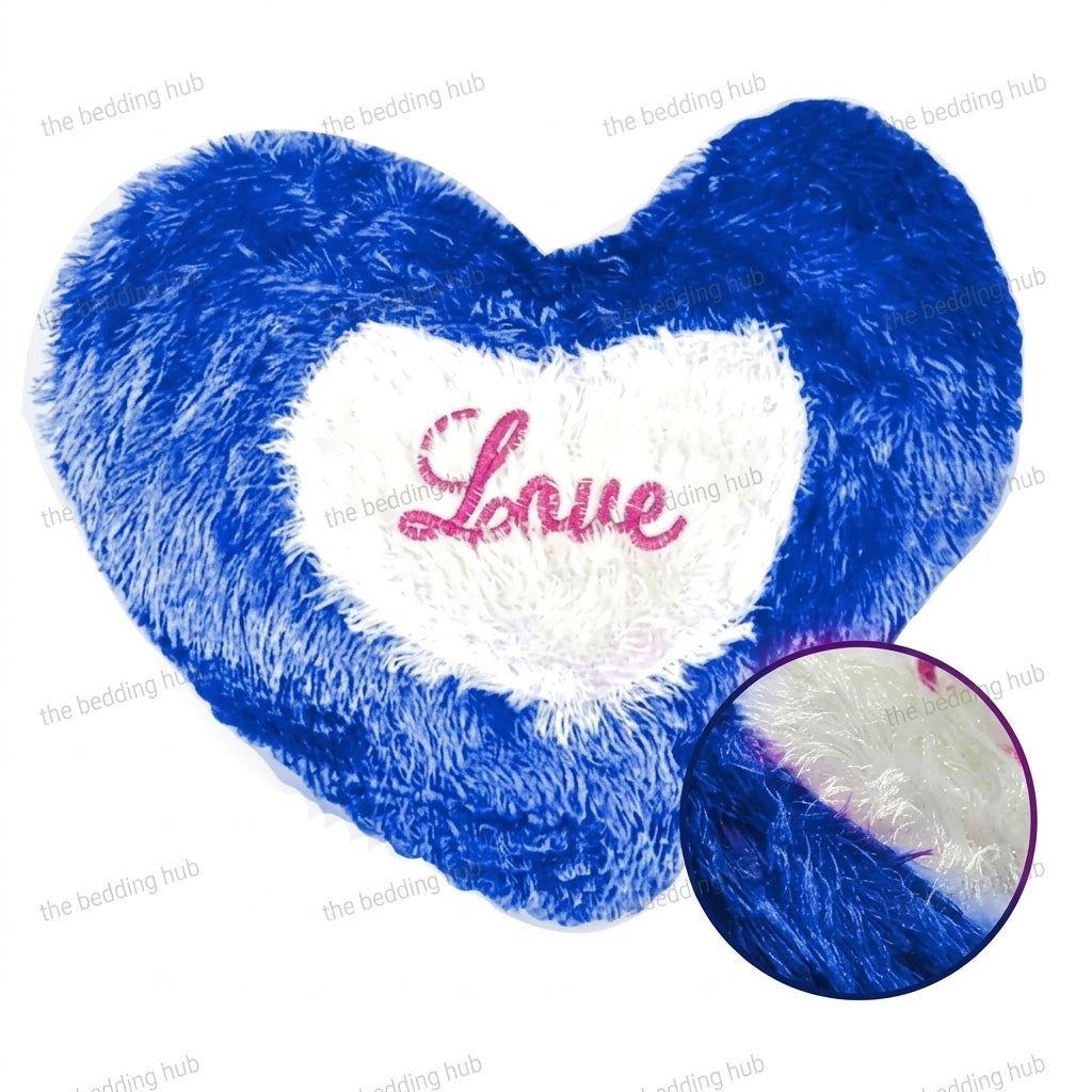 Luxury Romantic Heart Print Cushion Cover 16x16 Inch – Decorative Sofa Cushion Cover