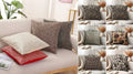 Premium Jacquard Cushion Cover 15x15 Inch – Elegant Decorative Sofa Cushion Cover