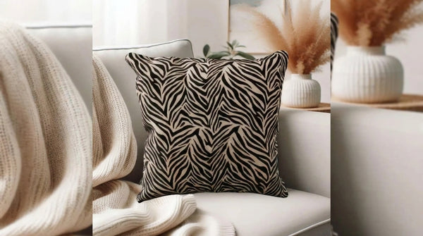 Premium Jacquard Cushion Cover 15x15 Inch – Elegant Decorative Sofa Cushion Cover alternate