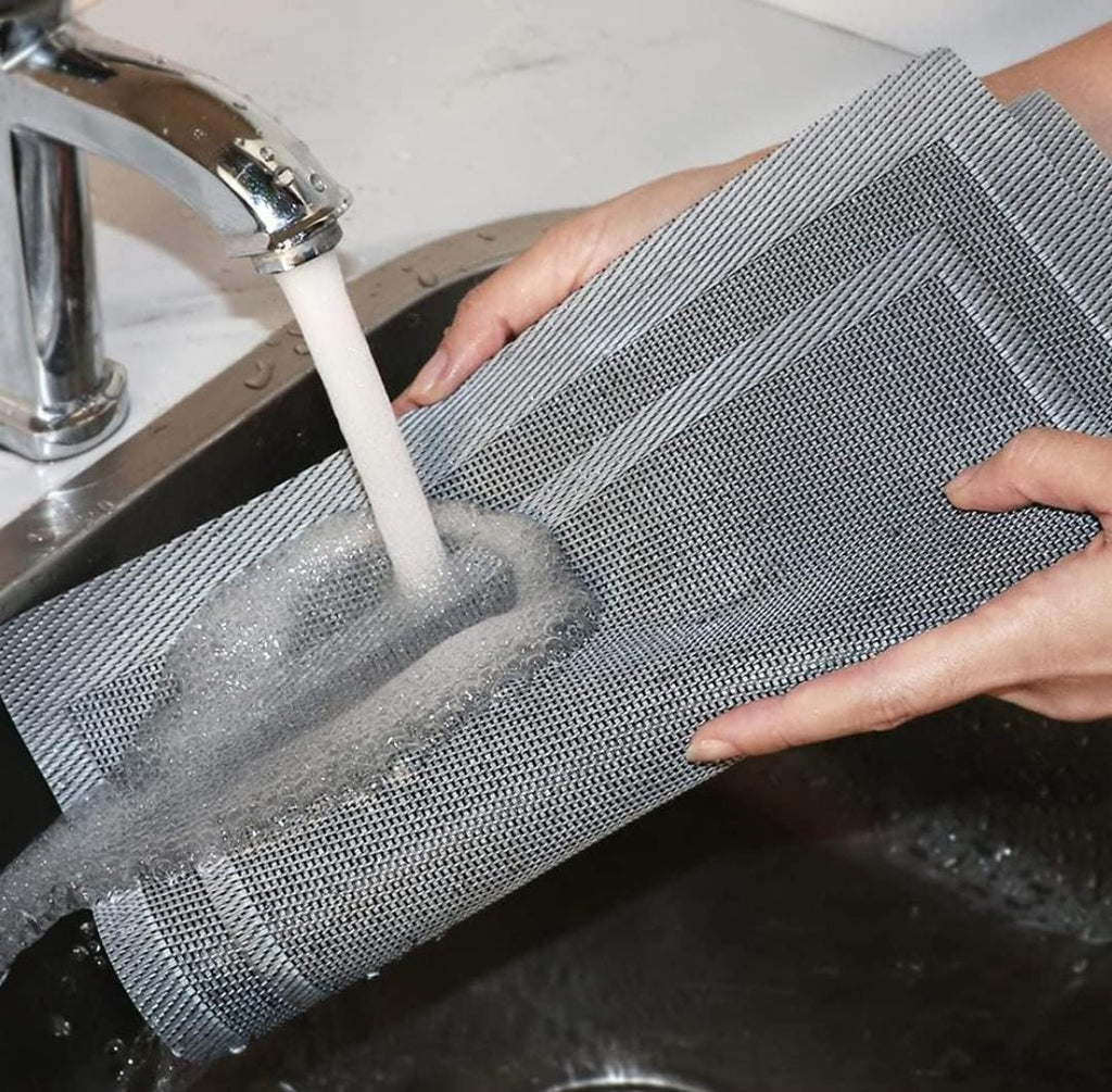 Border Grey PVC Placemats Set Multiple