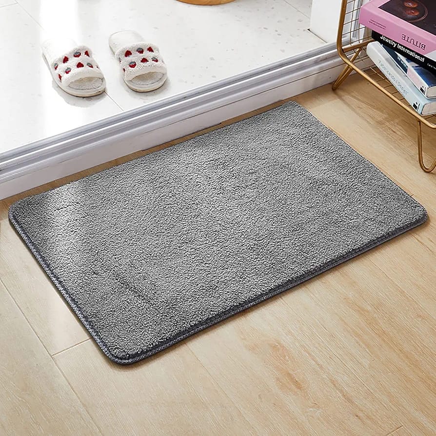 Soft Plain Washable Door Floor Mats