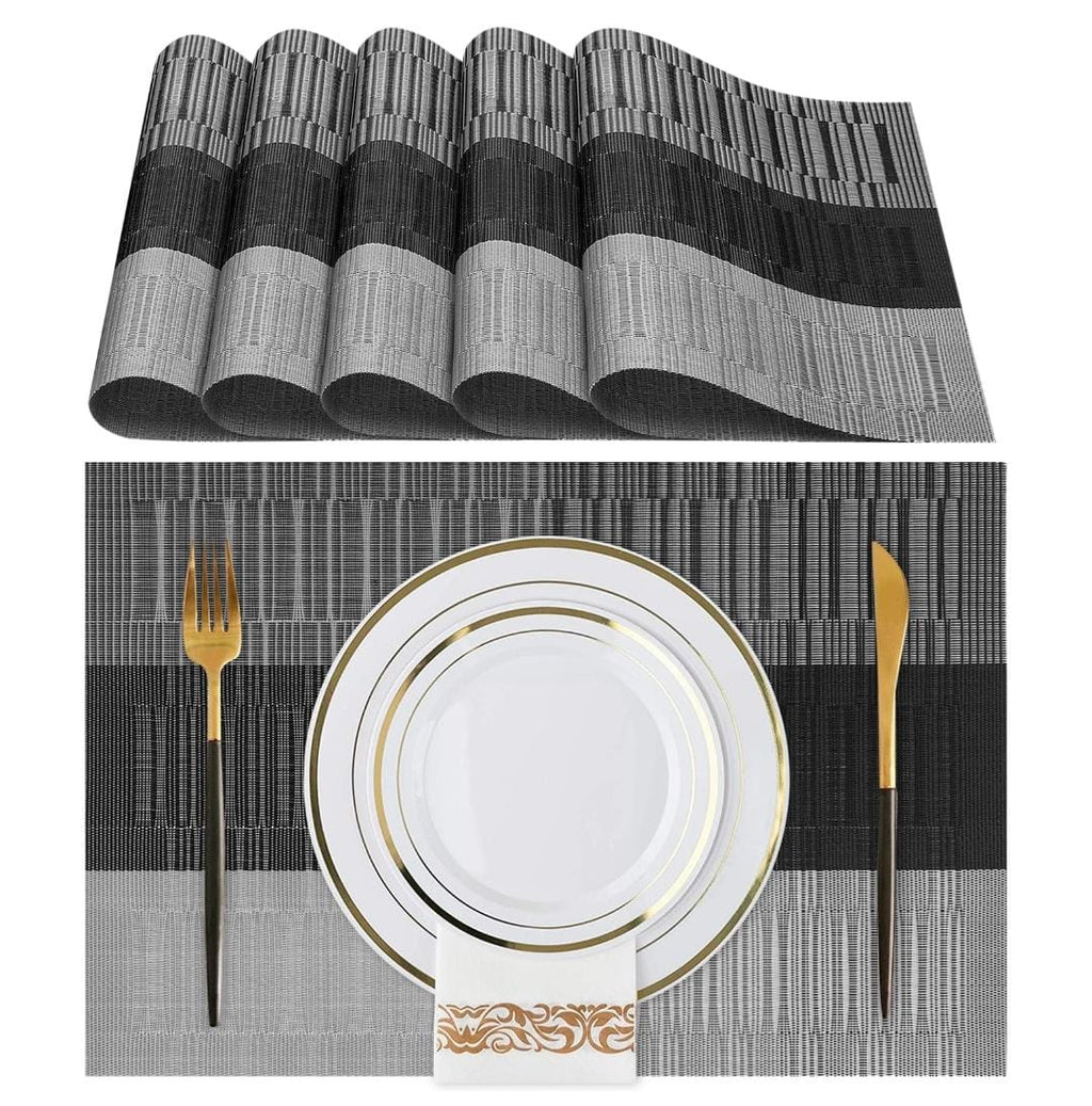 New Border PVC Placemats Set Multiple