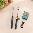 Combo Pack: 2 Rechargeable Flame-less Lighters + Free Gift | Kitchen & Candle Lighter thumbnail 5